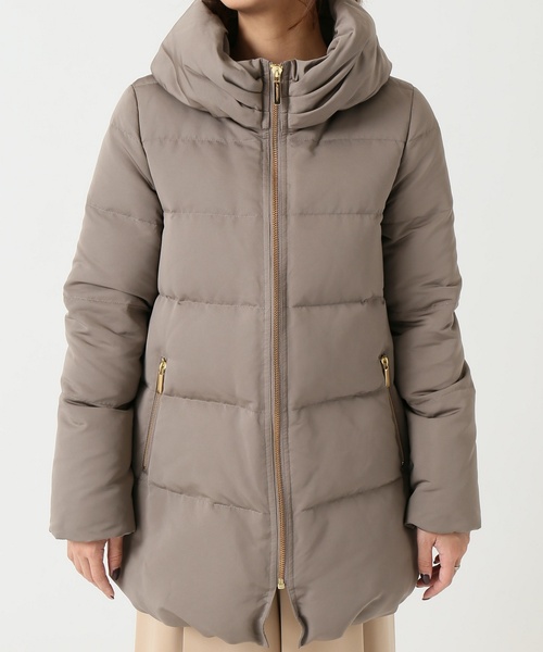 [NOBLE] пуховик 38 бежевый женский 