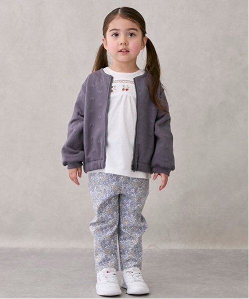 パンツ 「スマイルシリーズ」テーパードパンツ キッズ 子供服 女の子 | petit main | 02