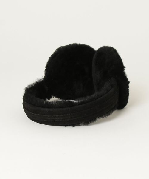 UGG ブラック イヤーマフ(完売品) UGG Australia（アグオーストラリア） 「UGG」 イヤーマフ - ブラック