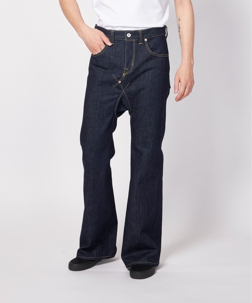 FUMITO GANRYU 5P Flare Sarouel - ブラック 5P Flare Sarouel - Black – FUMITO GANRYU OFFICIAL STORE