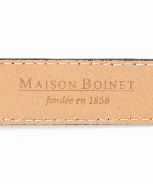 MAISON BOINET ベルト BOINET/メゾンボネット ゴールドバックル