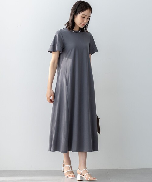 組曲（KUMIKYOKU） ワンピース サマージャージフレア ワンピース