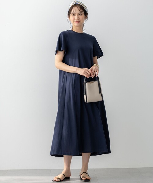 組曲（KUMIKYOKU） ワンピース サマージャージフレア ワンピース