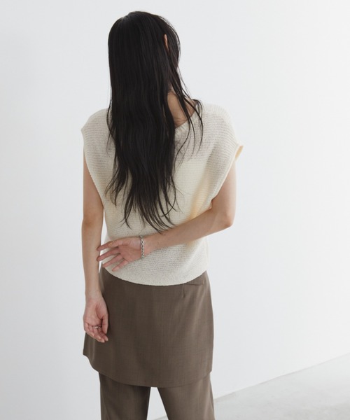 Aunt Marie's（アントマリーズ） ベスト ジレ 2WAYクロスベスト