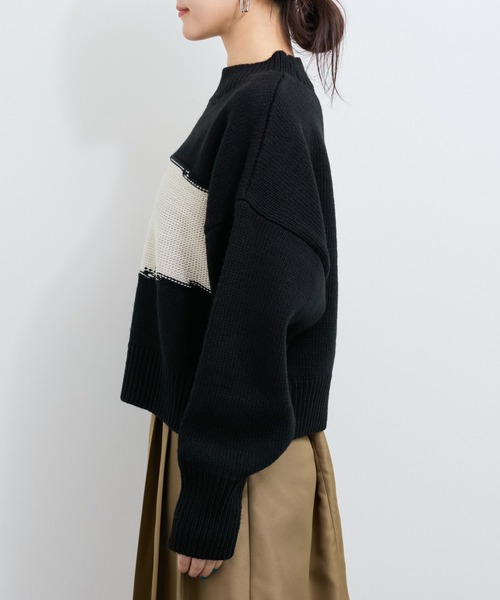 「LE CERCLE par rope'」 長袖ニット FREE ベージュ系その他 レディース_画像6