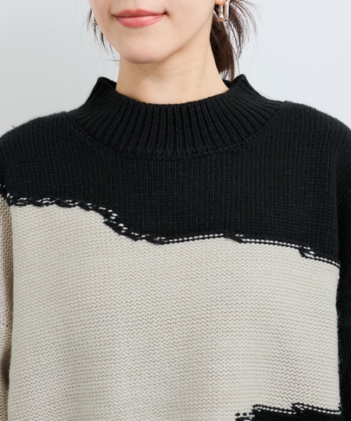 「LE CERCLE par rope'」 長袖ニット FREE ベージュ系その他 レディース_画像8