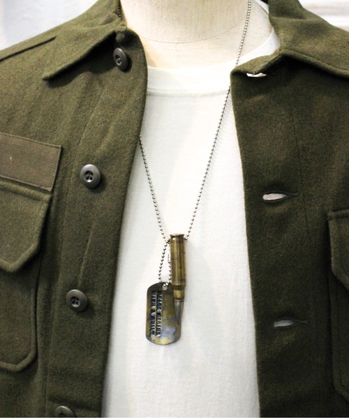 ヴィンテージ ネックレス THE MILES ネックレス ガレージウダガワ 1960's ミリタリードッグタグ