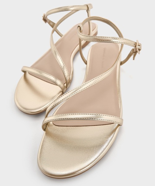 CHARLES ＆ KEITH（チャールズ&キース） サンダル アンクルストラップ