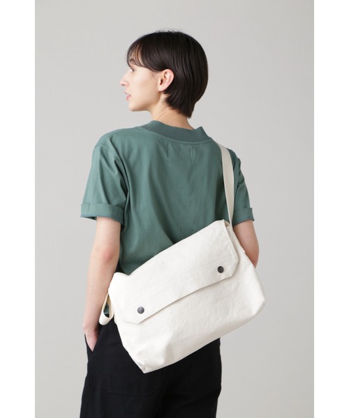 MHL. ショルダーバッグ バッグ COTTON CANVAS(オンラインストア