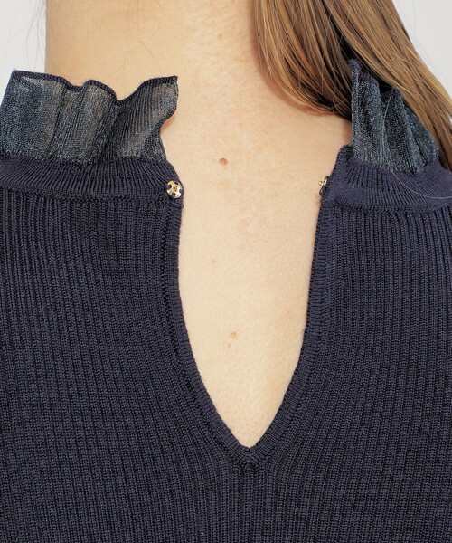 EPOCA（エポカ） 長袖ニット 40 ネイビー レディース : ZOZOTOWN Yahoo