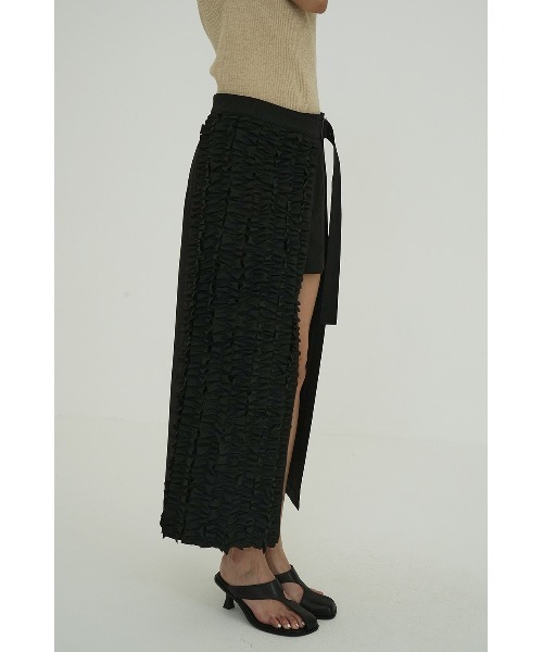 CLANE（クラネ） スカート CLANE/クラネ/FRILL WRAP SKIRT : ZOZOTOWN