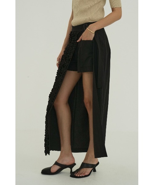 CLANE（クラネ） スカート CLANE/クラネ/FRILL WRAP SKIRT : ZOZOTOWN