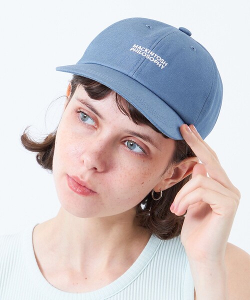 マッキントッシュフィロソフィー レディースキャップ 未使用新品 MACKINTOSH PHILOSOPHY キャップ 帽子 デニムキャップ