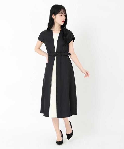 Strawberry Fields ワンピース STRAWBERRY-FIELDS ワンピース マットジャージ＊フローラクロス