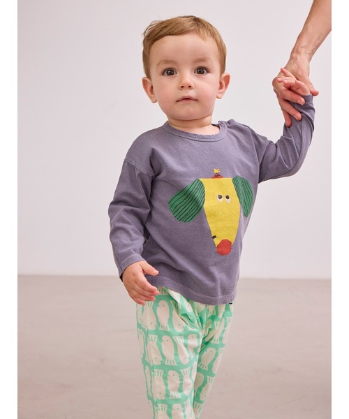 トップス BOBO CHOSES 12M HAPPY DOG baby T-SHIRT BOBO CHOSES（ボボショーズ） tシャツ Happy Dog T-shirt キッズ 子供