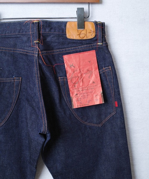 カトー（KATO'） ジーンズ 「KATO'/カトー」BACK POCKET SLIM STRAIGHT