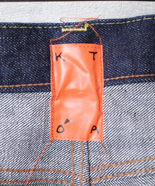 カトー（KATO'） ジーンズ 「KATO'/カトー」BACK POCKET SLIM STRAIGHT