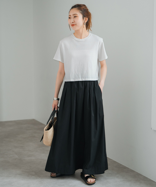 Spick＆Span tシャツ ロゴショートTシャツ レディース