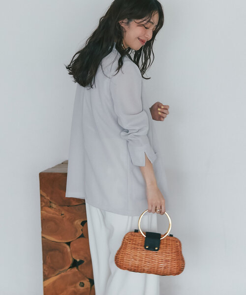 La boutique Bonbon トートバッグ 「ヴィオラドーロ」スプリット