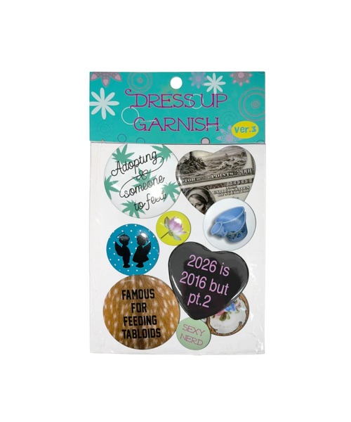 SCULPTOR（スカルプター） バッジ Tin Brooch Set : ZOZOTOWN Yahoo!店