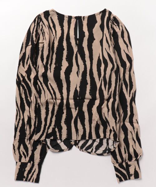 [Desigual] длинный рукав блуза X-SMALL Brown женский 