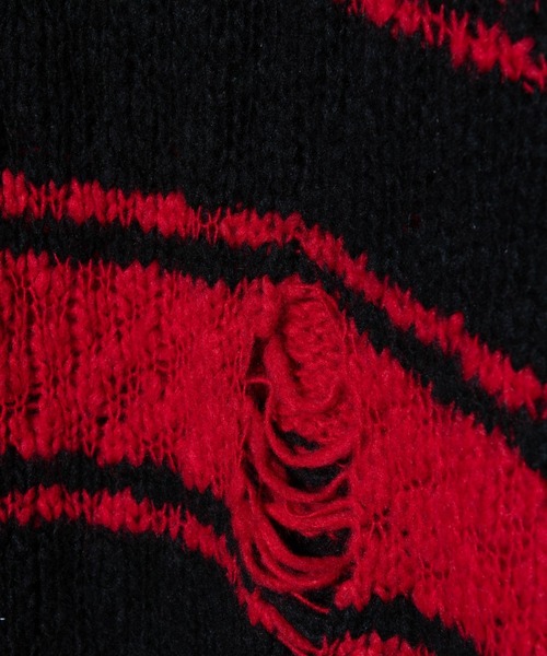 glamb（グラム） セーター ニット Damage Pullover Knit / ダメージ