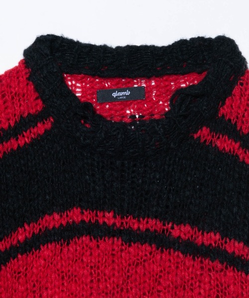 glamb（グラム） セーター ニット Damage Pullover Knit / ダメージ