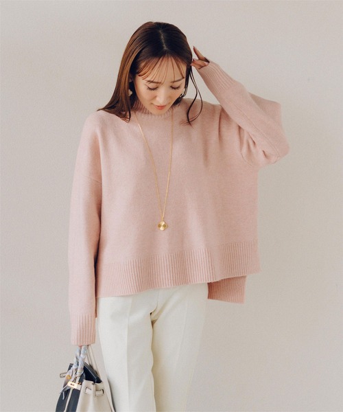 ur's（ユアーズ） ニット セーター スフレタッチハイネックオーバー