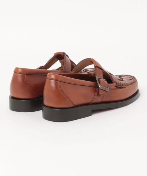 G.H.BASS ローファー BA11003 MID BROWN / FISHERMAN メンズ