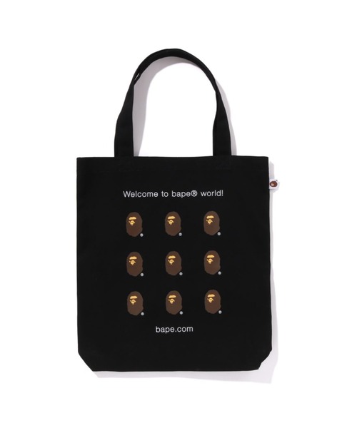 A BATHING APE（アベイシングエイプ） トートバッグ BAPE.COM TOTE BAG