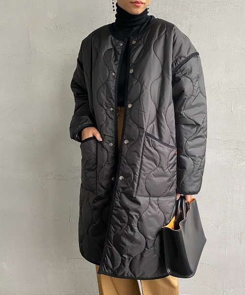 「UNIVERSAL OVERALL」 コート M ブラック レディース_画像3