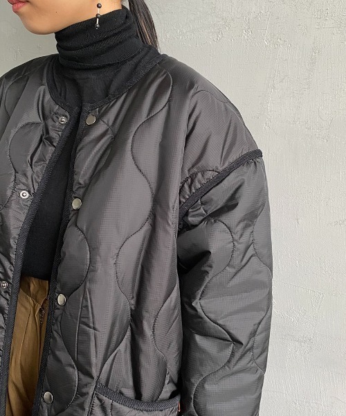 「UNIVERSAL OVERALL」 コート M ブラック レディース_画像7