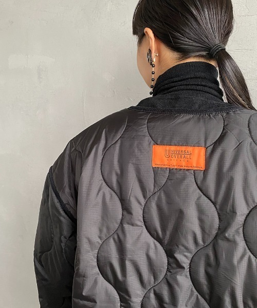 「UNIVERSAL OVERALL」 コート M ブラック レディース_画像9