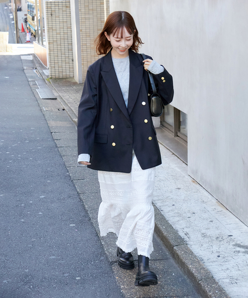 新作JOURNAL STANDARDダブルブレステッドジャケット JOURNAL STANDARD｜《追加予約》ダブルブレステッドジャケット