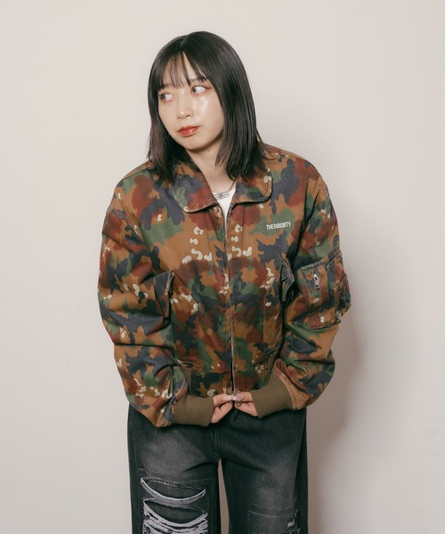 Super Shrub Supply モッズコート カモフラ ミリタリー 希少 Subciety（サブサエティ） ミリタリージャケット モッズコート CWU-36P