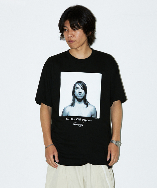 レッドホットチリペッパーズ by ロス・ハルフィン Tシャツ レッチリ レッドホットチリペッパーズ by ロス・ハルフィン プリント T