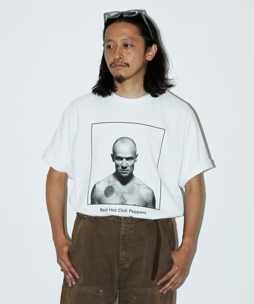 レッドホットチリペッパーズ by ロス・ハルフィン Tシャツ レッチリ レッドホットチリペッパーズ by ロス・ハルフィン プリント T
