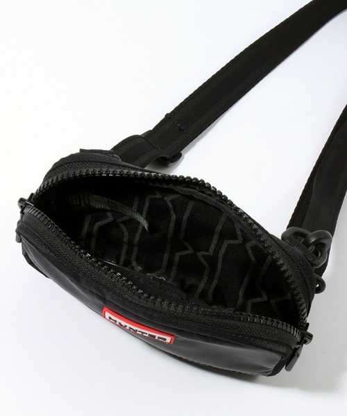 ど*ん様 HUNTER ショルダーバッグ ブラック 新品未使用¥19000→¥1 ハンター HUNTER オリジナルナイロンワンショルダーバッグ （BLK