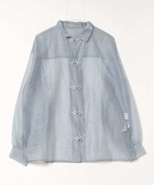 「jouetie」 長袖シャツ MEDIUM ブルー レディース