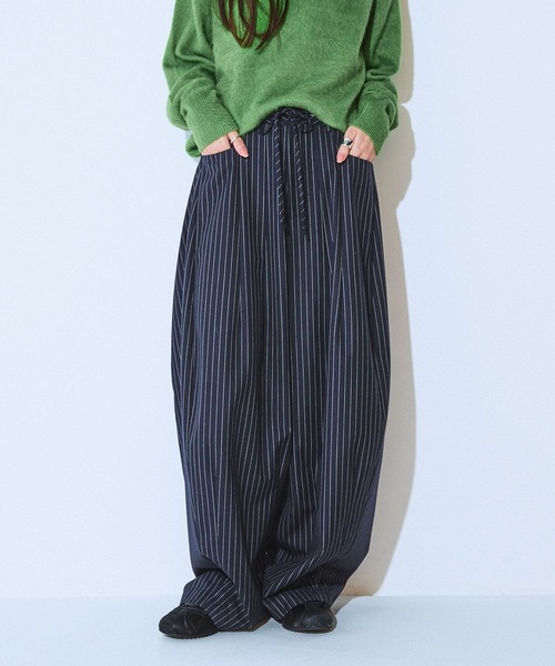 JEANASIS（ジーナシス） スラックス パンツ 「SET UP対応」ウエスト