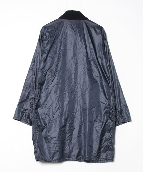 Barbour ネイビー ロングコート 36 Barbour ネイビー ナイロンロングコート サイズ36 - メルカリ