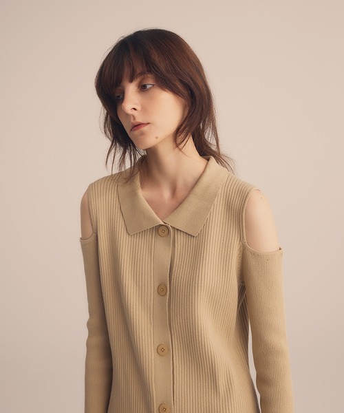 「RANDEBOO」 ニットワンピース FREE ベージュ レディース_画像9