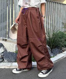カーゴパンツ 「SOUNDS GOOOOD」ダブルニースタッズパラシュートパンツ メンズ レディース｜ZOZOTOWN Yahoo!店