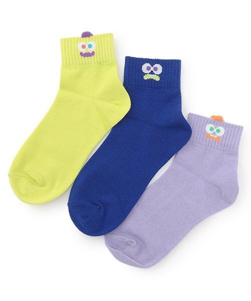 LOVETOXIC 靴下 モンスタークルブシ丈ソックス キッズ 子供 女の子