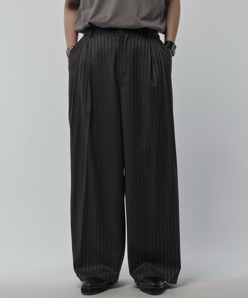 【即日発送】Lui's パラシュートスラックス/グレー/S パラシュートスラックス（その他パンツ）｜Lui's（ルイス）の