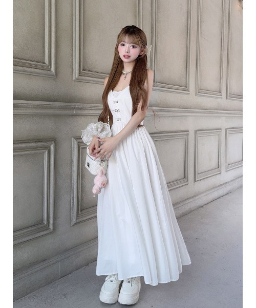 Darich（ダーリッチ） ワンピース コルセットデザインロングワンピース