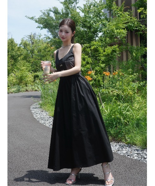 Darich（ダーリッチ） ワンピース コルセットデザインロングワンピース