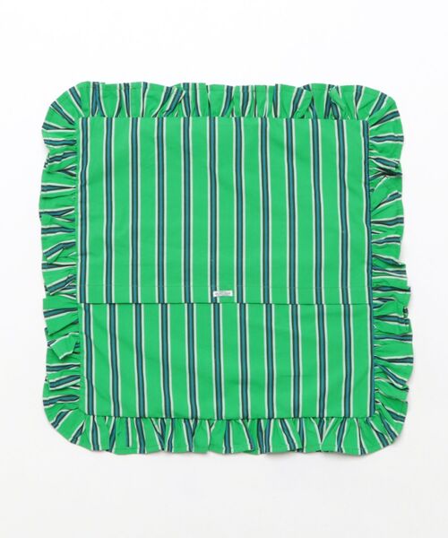 PUEBCO（プエブコ） クッション クッションカバー SHIRT FABRIC RUFFLE