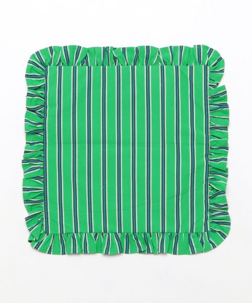PUEBCO（プエブコ） クッション クッションカバー SHIRT FABRIC RUFFLE