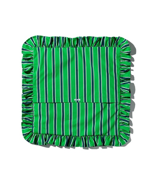 PUEBCO（プエブコ） クッション クッションカバー SHIRT FABRIC RUFFLE